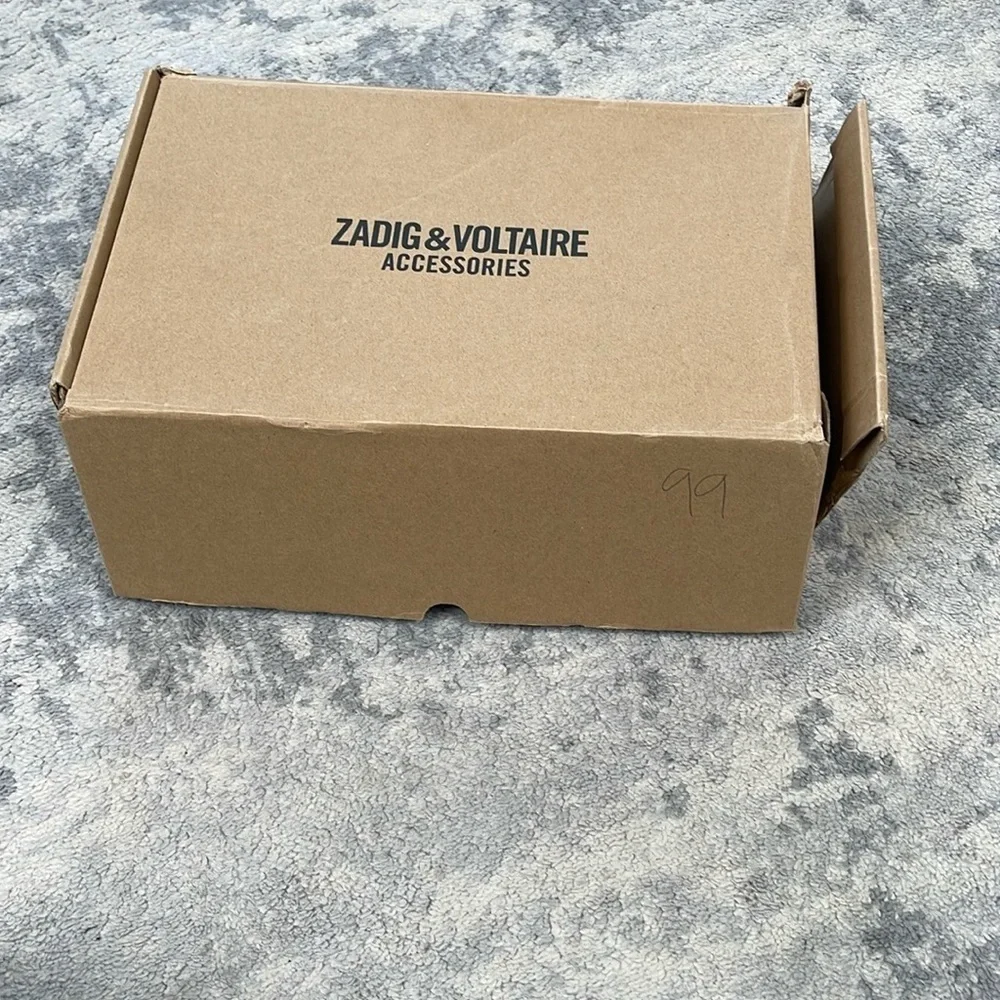 NIB Zadig & Voltaire High Flash Sneaker Studded High Top White Leather Sz 40 - Picture 4 of 14